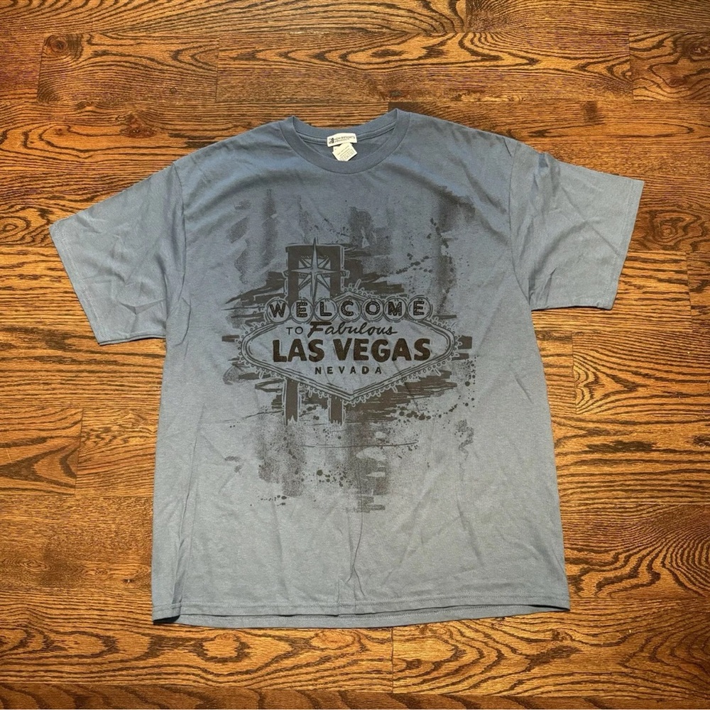 MGM Resorts “Welcome To Las Vegas” Men’s T-Shirt, Blue, Size XL